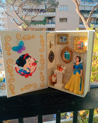 Libro arredo tridimensionale Biancaneve Disney