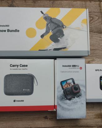Insta360 Ace Pro + GPS + Snow Bundle + Carry Case