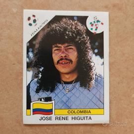 Figurina Panini Jose Rene Higuita Italia '90