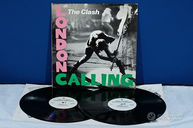 The Clash LONDON CALLING LP Vinile 1979 RaRo