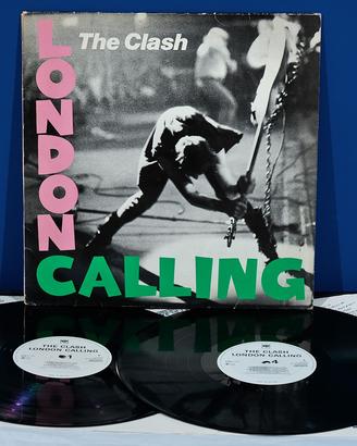 The Clash LONDON CALLING LP Vinile 1979 RaRo