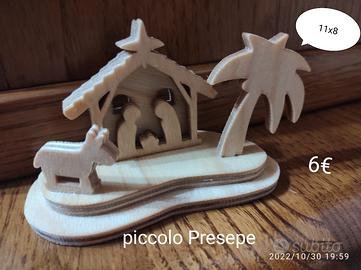 piccolo presepe in legno