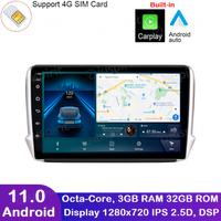 ANDROID autoradio navigatore Peugeot 208 2008
