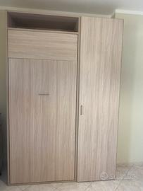 Mobile letto a scomparsa singolo
