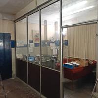 Pareti in vetro per ufficio