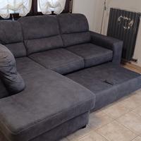 divano apribile più letto con cassettoni