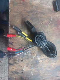 cavetto multi funzioni video, audio,scart