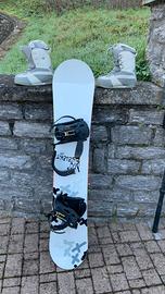 Snowboard Apo Selekta + scarponi