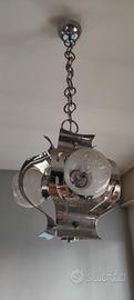 Lampadario vintage anni 70 stile Mezzega