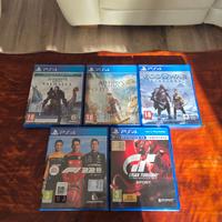 Playstation 4 1TB con un controller + 5 giochi