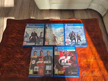 Playstation 4 1TB con un controller + 5 giochi
