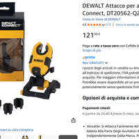 Attacco per asta filettata DeWalt – SIGILLATO