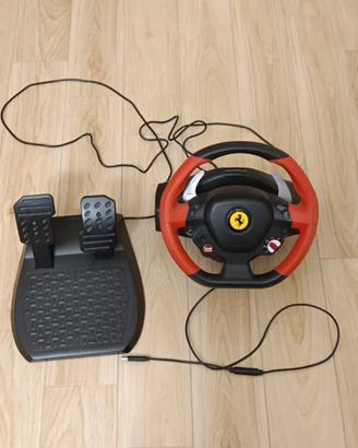 Volante e pedalera trust ferrari Xbox
