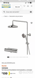 Doccia ikea Voxnan