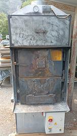 Generatore di aria calda a legna Fabbri 140 kW