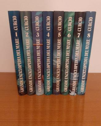 Grande enciclopedia del mare Curcio 8 volumi