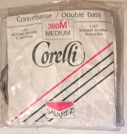 corde per contrabbasso corelli