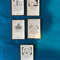 HeroQuest 1989 - Set 5 Carte Manufatto Original MB