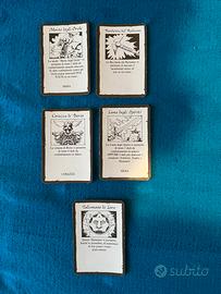 HeroQuest 1989 - Set 5 Carte Manufatto Original MB