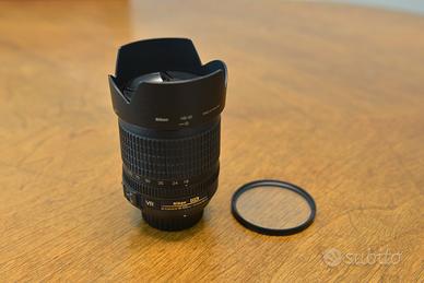 Obiettivo Nikon VR 18-105 mm + filtro UV