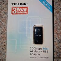 TP-link mini adattatore wireless USB NUOVO