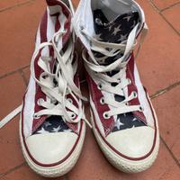 Scarpe ginnastica converse alte