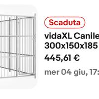 Recinto in acciaio inox