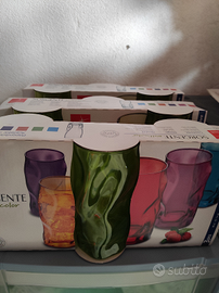 Bicchieri bormioli verdi