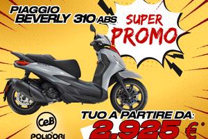 PIAGGIO BEVERLY 310 - TUO DA 2.925€ CON PROMO CASH