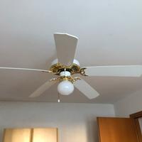 Ventilarore da soffitto con  luce