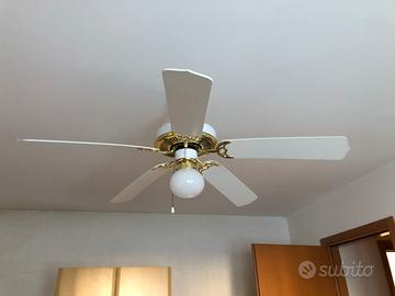 Ventilarore da soffitto con  luce