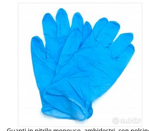 guanti in nitrile