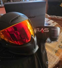 Casco Ruroc ATLAS 4.0 Raw Carbon