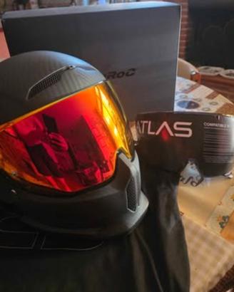 Casco Ruroc ATLAS 4.0 Raw Carbon