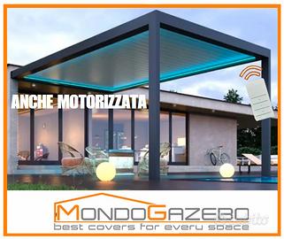Pergola Bioclimatica da 3x3 a 4x8 anche motorizzat