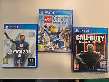 3 Giochi ps4 combo