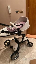 Passeggino trio mima pari al nuovo+carrozina