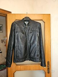 Bomber da bykers ecopelle ISolid nero XL 