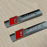 Loghi S line cromati originali Audi