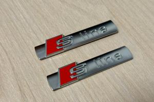 Loghi S line cromati originali Audi