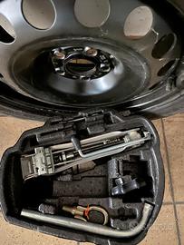 Ruota di scorta golf 4 + kit smontaggio