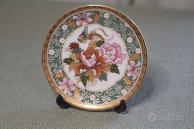 Piatto decorativo in porcellana Giapponese vintage