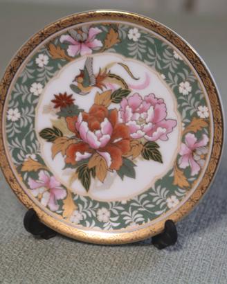 Piatto decorativo in porcellana Giapponese vintage