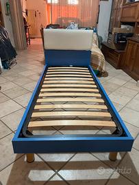 Letto singolo completo di rete