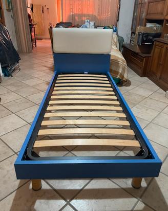 Letto singolo completo di rete