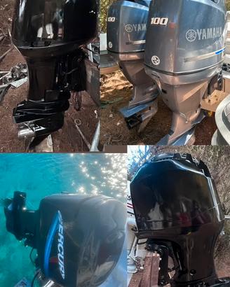 fuoribordo yamaha, mercury, suzuki, evinrude ecc