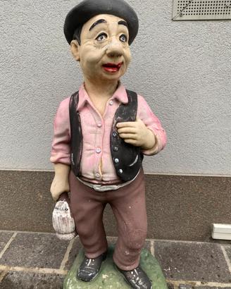 Statua in cemento vintage