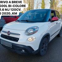 FIAT 500L SPORT 1.6 MJ BI-COLORE SOLI 74.000 KM FU