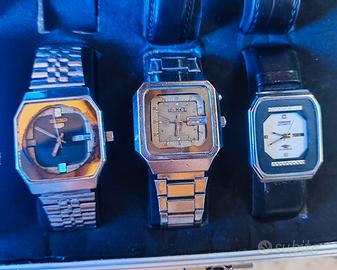 Lotto 3 orologi automatici vintage