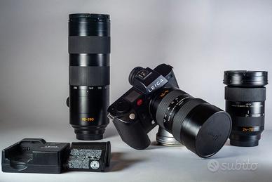 LEICA SET FOTO PROFESSIONAL SL2 14-24 24-70 90-280